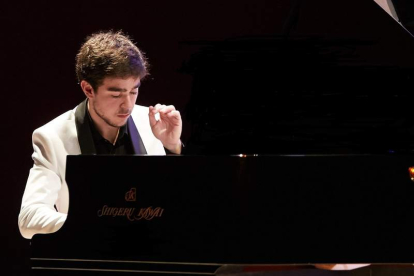 El pianista Pedro López Salas. DL