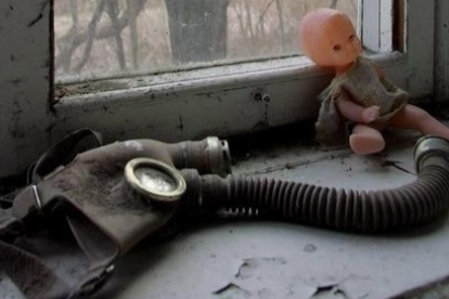 Tensión por un posible ataque a las nucleares ucranianas. En la imagen, inquietantes restos en Chernóbil. SERGEY DOLZHENKO