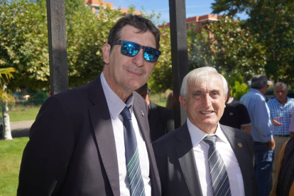 La Peña Real Madrid-Cultural Leonesa celebró este domingo su tradicional comida de confraternización. J. NOTARIO