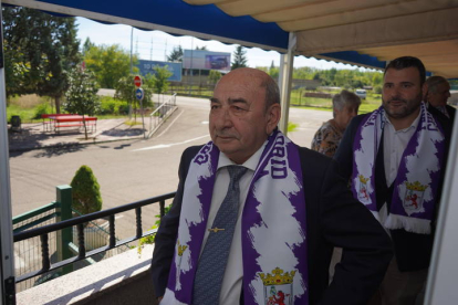 La Peña Real Madrid-Cultural Leonesa celebró este domingo su tradicional comida de confraternización. J. NOTARIO