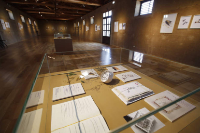 La sala de exposiciones del Museo de la Industria Harinera (Mihacale). RAMIRO