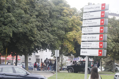 Vuelta a las clases en la Universidad de León. RAMIRO