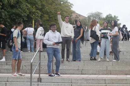 Vuelta a las clases en la Universidad de León. RAMIRO