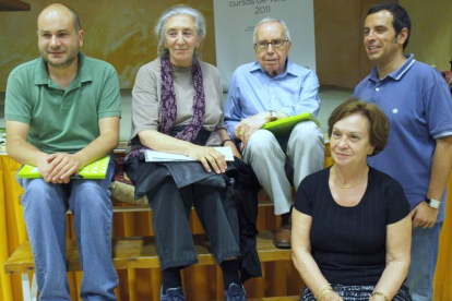Ángel Luis Luján, Janés, Baena, Társila y Juanjo Lanz-Priego.