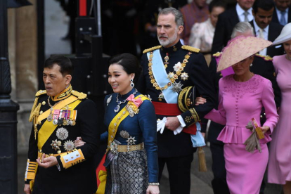 Ceremonia de coronación de Carlos III. EFE
