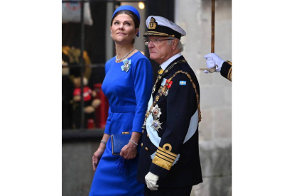 Ceremonia de coronación de Carlos III. EFE