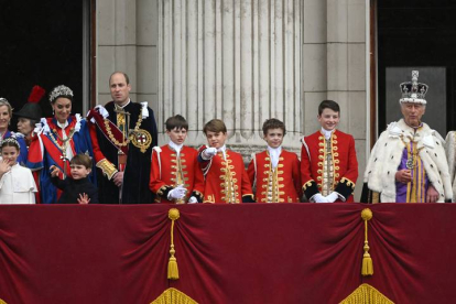 Ceremonia de coronación de Carlos III. EFE