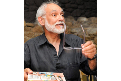 El conocido dibujante leonés Juan López ‘JAN’, creador de ‘Superlópez’.