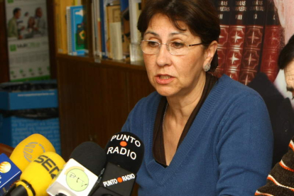 Mar Palacio es la presidenta del Instituto de estudios Bercianos.