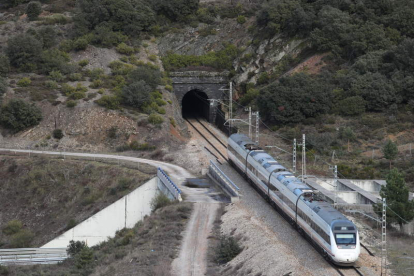Túneles ferroviarios en la zona de La Granja, en el Manzanal. L. DE LA MATA