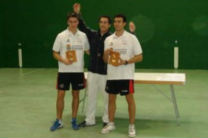 Iván González y Álvaro Moreno revalidaron el título de campeón en el Open Territorial de Briviesca