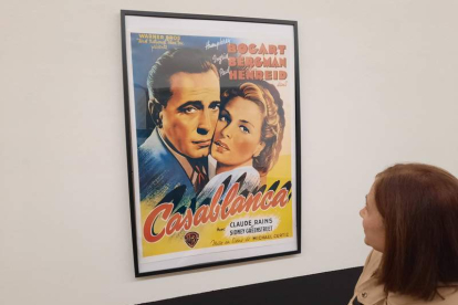 Retrato del actor de cine estadounidense Humphrey Bogart, protagonista de ‘Casablanca’. EFE