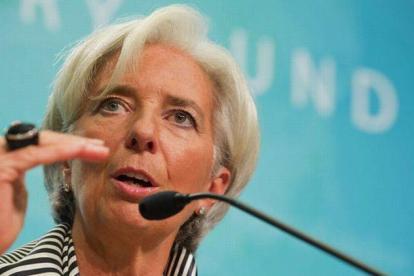 La directora del Fondo Monetario Internacional, Christine Lagarde, en una imagen de archivo.