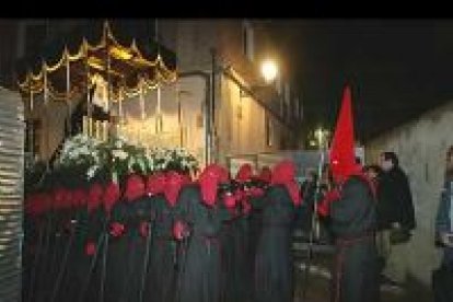 Procesión del Santo Cristo de la Redención organizada por la cofradía Nuetro Señor Jesús de la Redención.