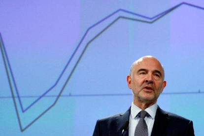 Pierre Moscovici, comisario europeo  de Asuntos Económicos.