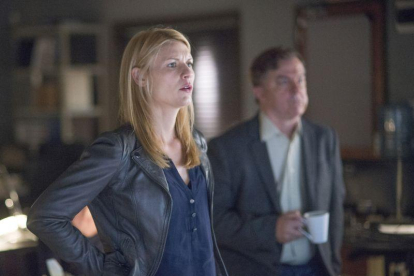 Claire Danes da vida a Carrie Mathison en la serie de espionaje "Homeland'.