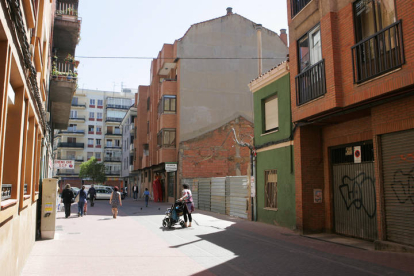 Vista de la calle de Los Osorios. SECUDINO PÉREZ