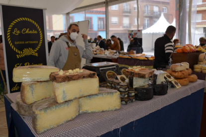 Valencia de Don Juan acogió recientemente una gran feria dedicada al queso. MEDINA