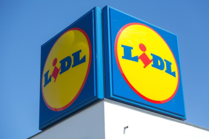 Imagen del logotipo d ela cadena de supermercados Lidl