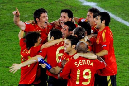 El árbitro pitó el final. España volvía -40 años después- a ser campeona de Europa.