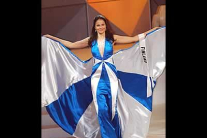 Como preparativos para la elección de Miss Universo el próximo 1 de junio, las más guapas del mundo celebraron diferentes desfiles y certaámenes. En la imagen, <b>miss Finlandia</b>.