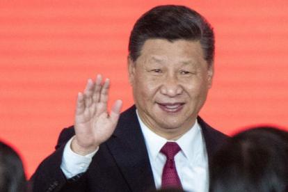 El presidente de China en la cerimonia de inauguración del puente Hong Kong-Zhunai-Macau