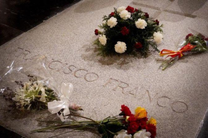 Tumba de Francisco Franco en el Valle de los Caídos.