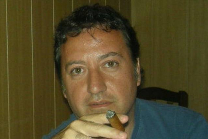 El jefe de prensa del Ministerio del Interior, Albert Gimeno, en su foto de perfil de Twitter.