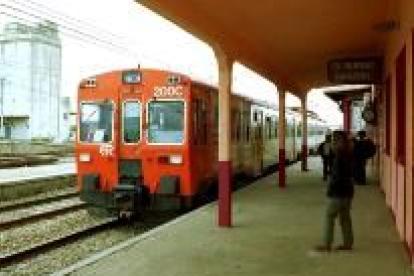 Imagen de archivo de la estación de tren de El Burgo Ranero