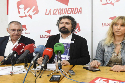 Rueda de prensa sobre las conclusiones del proyecto de Vesta de CCOO e IU en León