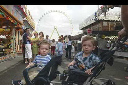 A pesar de los últimos aparatos presentados, pensados para los más intrépidos, los niños siguen siendo los verdaderos protagonistas de la feria.