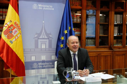 El ministro de Justicia, Juan Carlos Campo. CHEMA MOYA