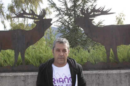 Luis Eugenio Alcalde, presidente de la Asociación de Juntas Vecinales del Parque Regional Montaña de Riaño y Mampodre. CAMPOS