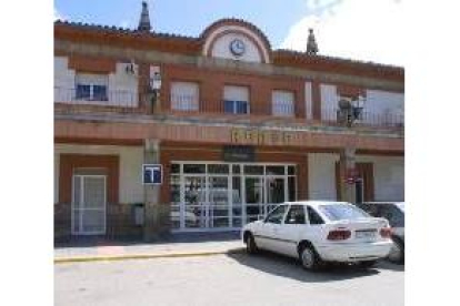 Imagen de la estación de Renfe en  la capital berciana