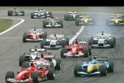 El alemán Michael Schumacher sumó su sexta victoria del campeonato en el Gran Premio de Europa, donde quedó claro que este año Ferrari sigue sin encontrar un rival de garantías.