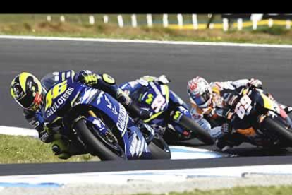 En Phillip Island se vio la enésima demostración del italiano Valentino Rossi.