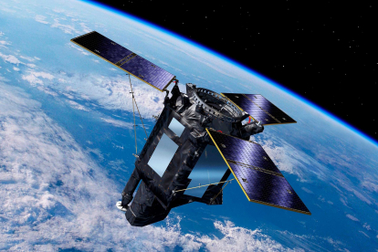 Ilustración facilitada del satélite español Seosat-Ingenio. PIERRE CARRIL