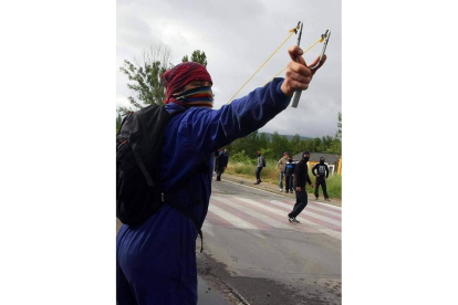 Altercado a la entrada de San Román de Bembibre. César Sánchez