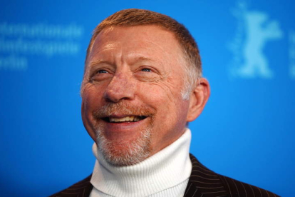 El extenista alemán Boris Becker en la presentación del documental. CLEMENS BILAN