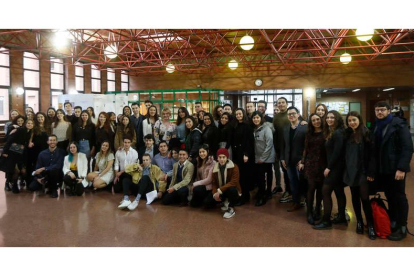 Los alumnos regresan a su países tras cursar seis meses en la Universidad de León.