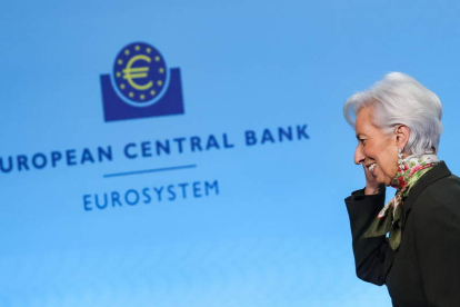 La presidenta del BCE, la francesa Christine Lagarde. FRIEDEMANN VOGEL