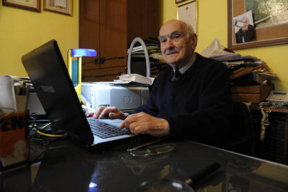 El periodista Joaquín Nieves, en imagen de archivo de 2012. JAVIER QUINTANA