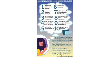 Consejos para una calidad del sueño. DL