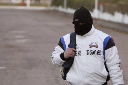 Miguel Ricart, el pasado 29 de noviembre, cuando salió de la prisión de Herrera de la Mancha (Ciudad Real).