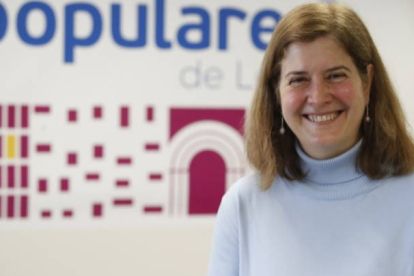 La candidata del PP a la Alcaldía de León, Margarita Torres. RAMIRO