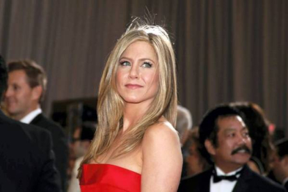 La actriz Jennifer Aniston, una de las actrices que entregan un Oscar. LUCY NICHOLSON | REUTERS