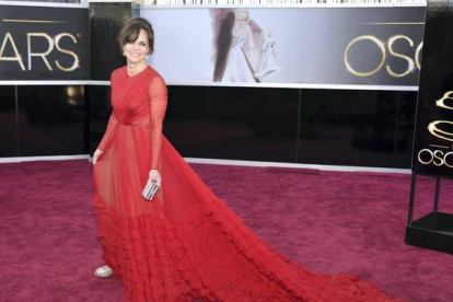 La actriz Sally Field, en la alfombra roja de Hollywood. John Shearer | John Shearer/Invision/AP