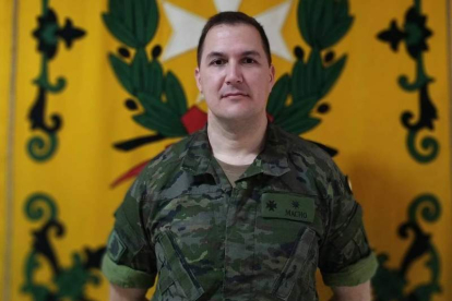 El comandante bañezano Manuel Macho. CAMPAÑA ANTÁRTICA DEL EJÉRCITO DE TIERRA