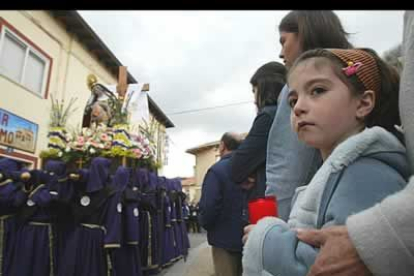 Mansilla de las Mulas también celebró su jornada de Jueves Santo.