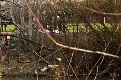 Aparece un hombre muerto en el río Bernesga. MÁZ